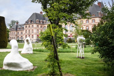 La voix des plantes et des pierres Lauréat du concours Jardin du monde en Mouvement, Réalisation et installation de sculptures dans le parc de la cité internationale de Paris