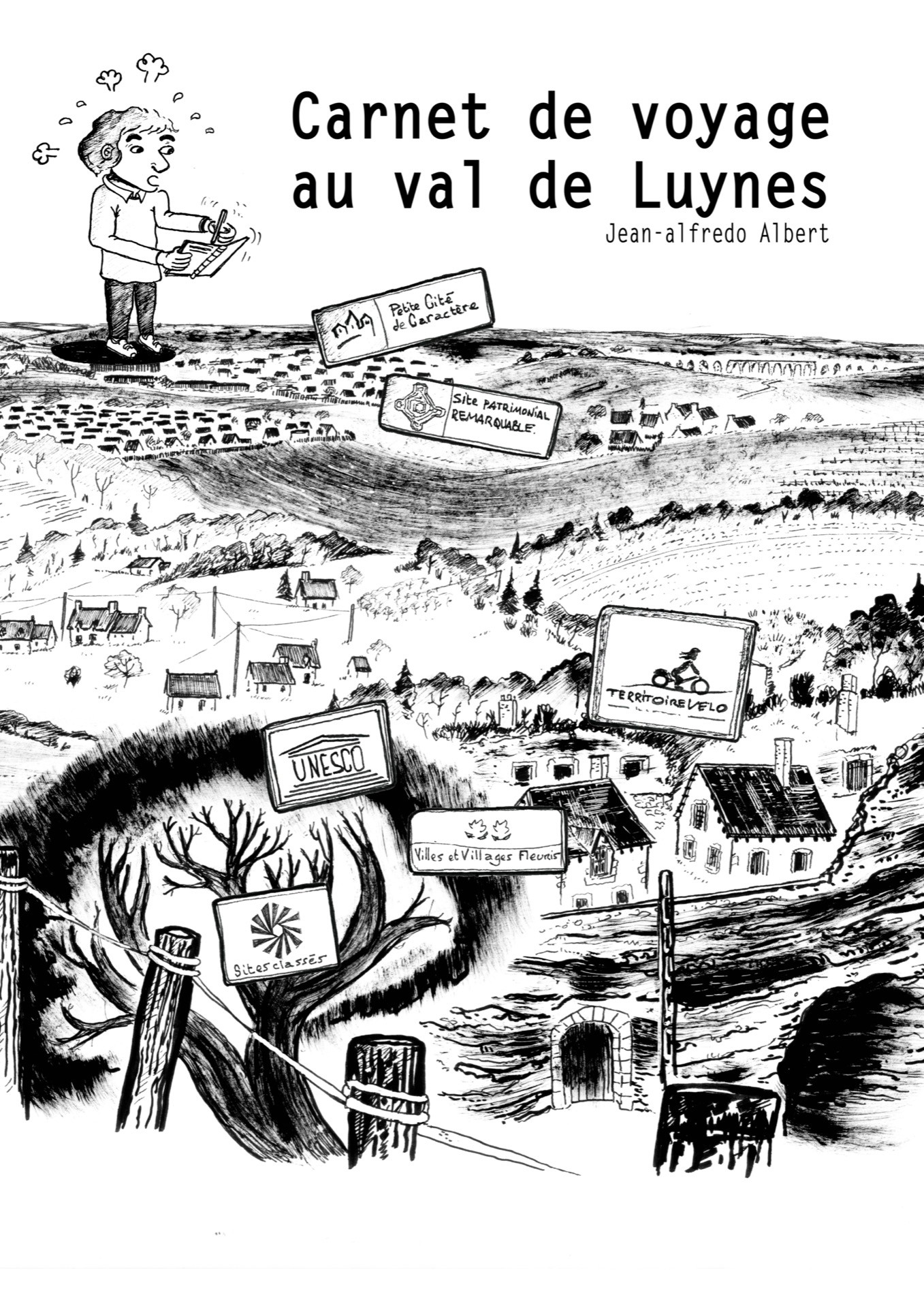 Jean-Alfredo.com - Carnet de voyage au val de Luynes - Résidence artistique sur la commune de Luynes (territoire UNESCO val de Loire) pour mettre en récit les paysages