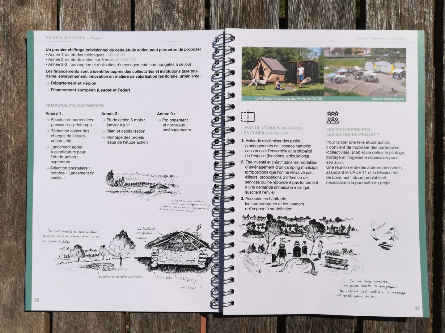 Jean-Alfredo.com - Regards sur le Val de Loire - Commande d’illustration de projet de paysage en bord de Loire